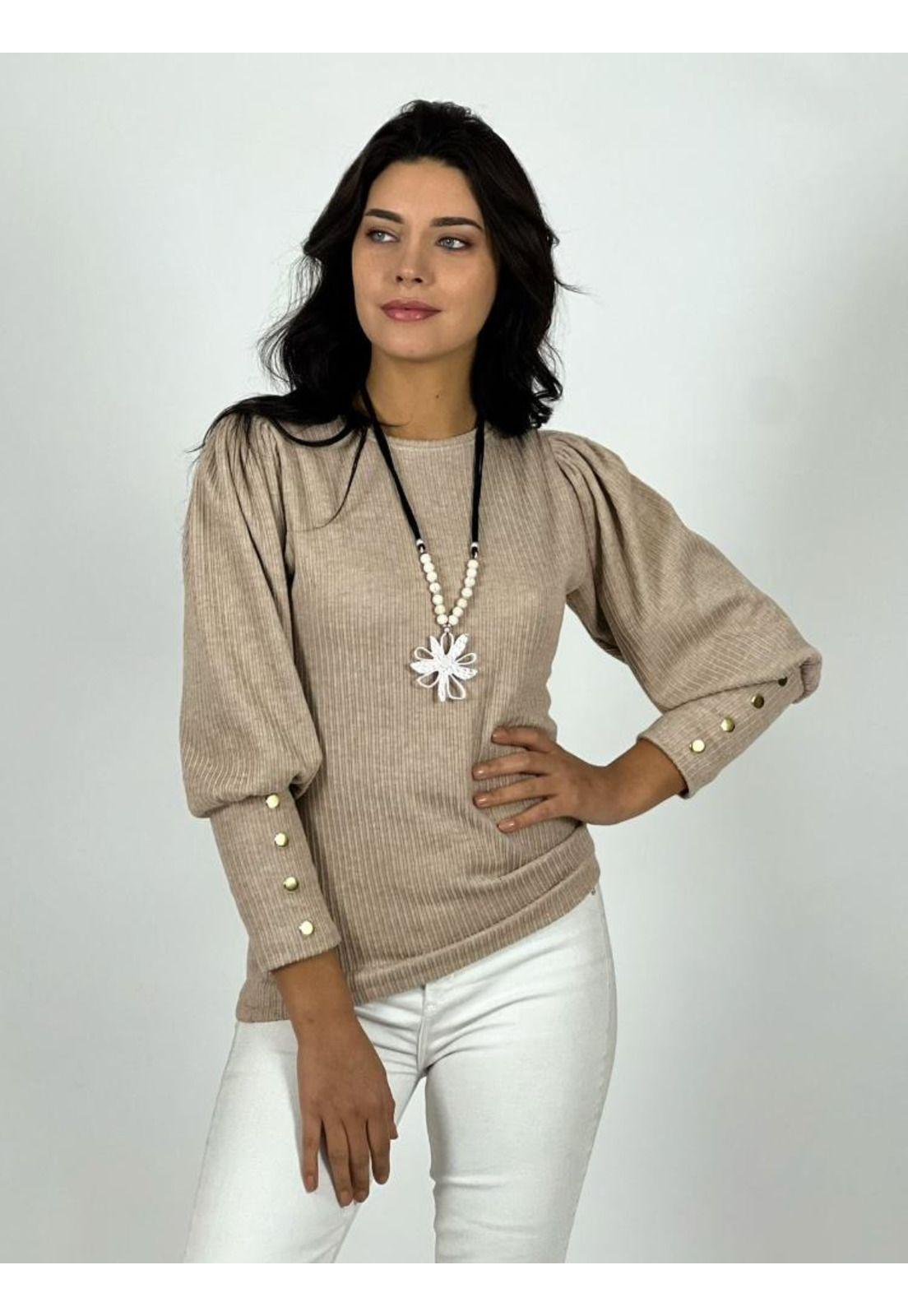 Polera Lanilla Manga Princesa-2