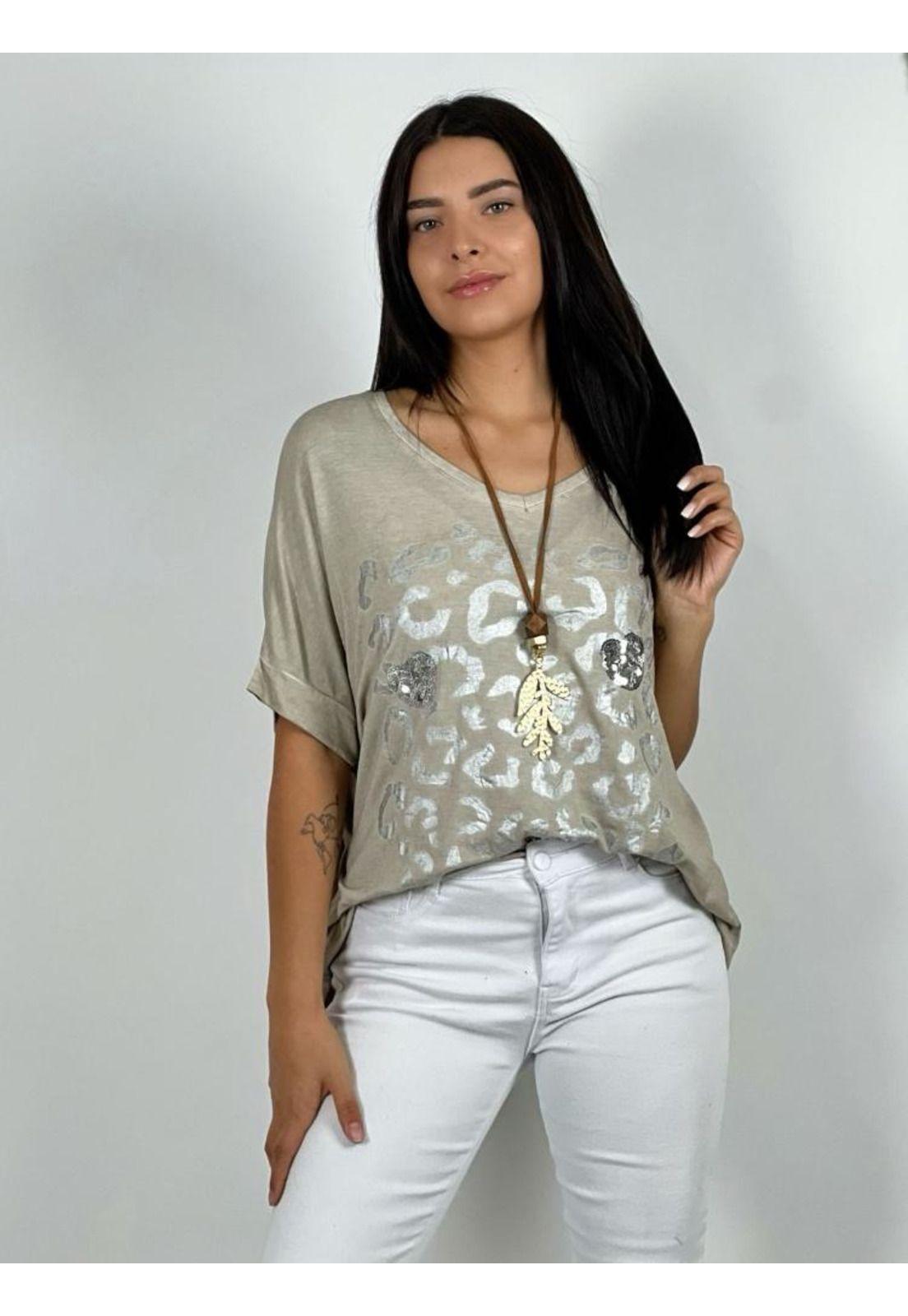 Polera Diseño y Corazones Brillantes-1