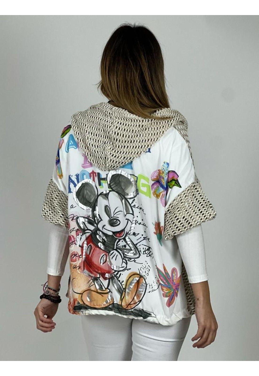 Poleron Italiano Tejido Dorso Mickey-3