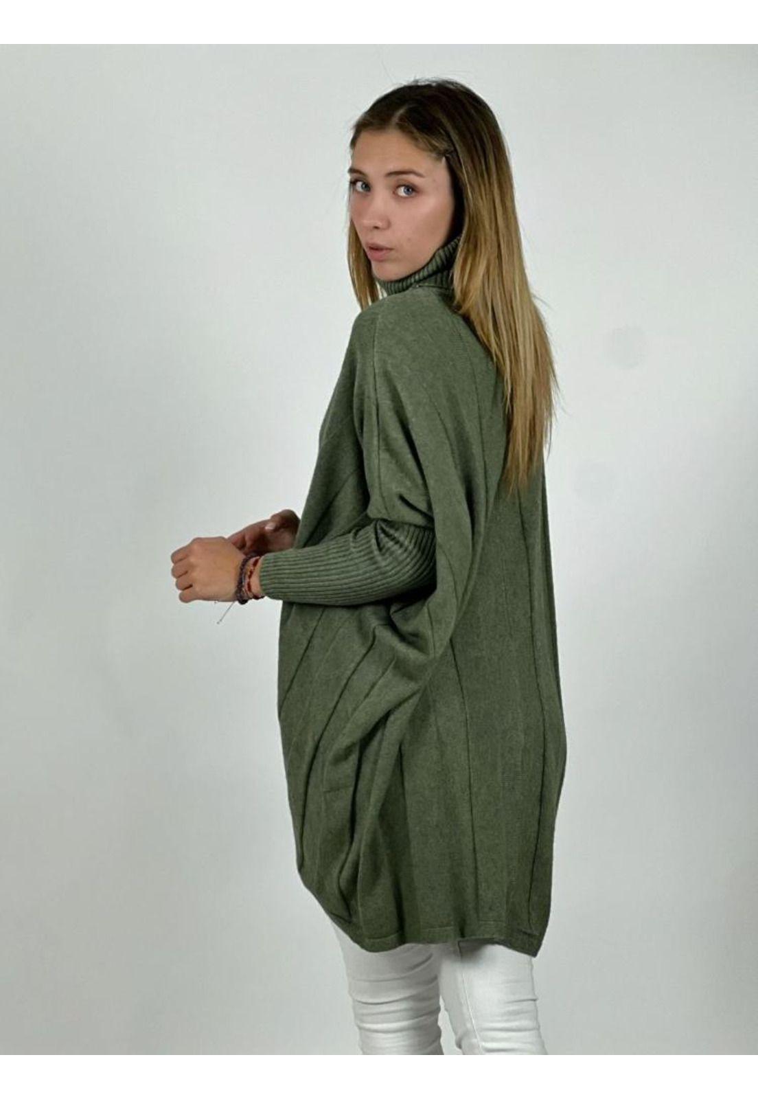 Sweater Lana con Relieve en Diagonal-2