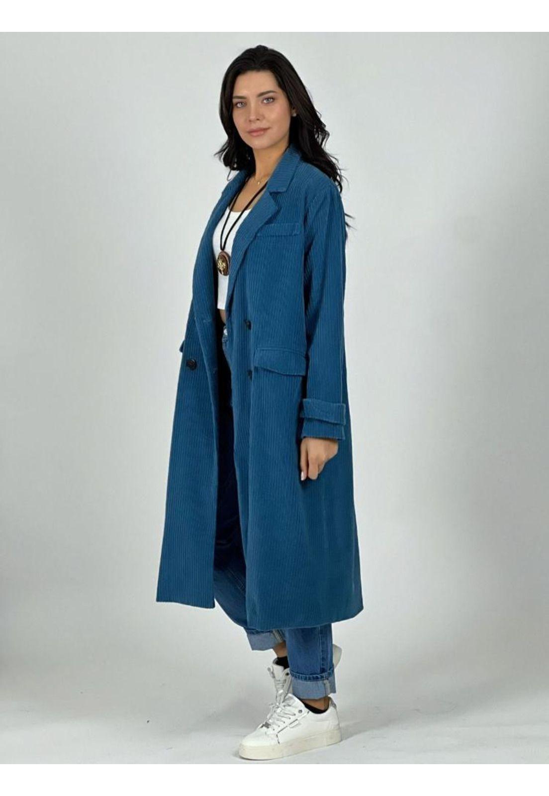 Abrigo Largo de Cotelé-2