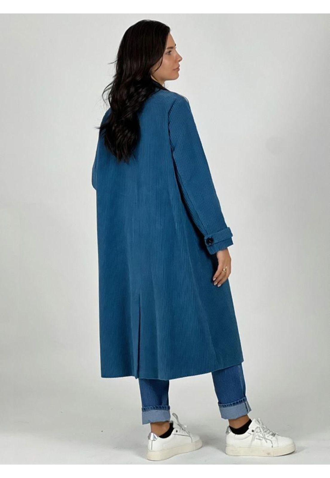 Abrigo Largo de Cotelé-3