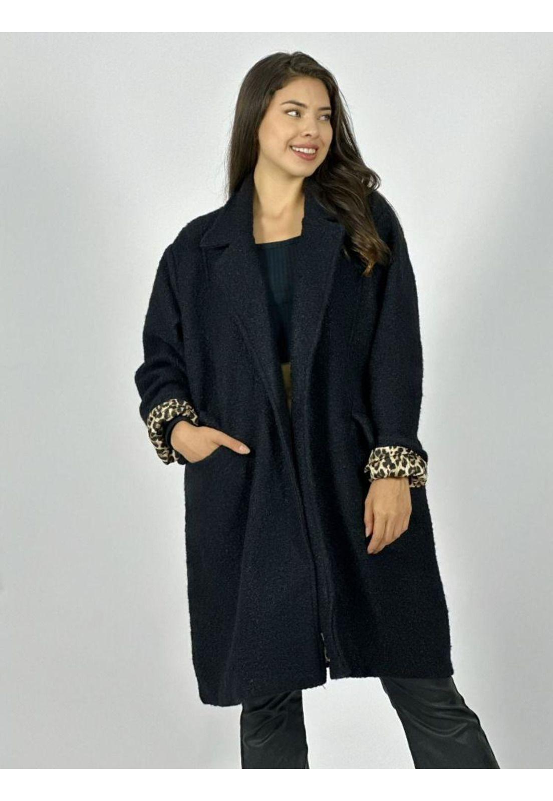 Abrigo Italiano Chiporro Forrado Print-2