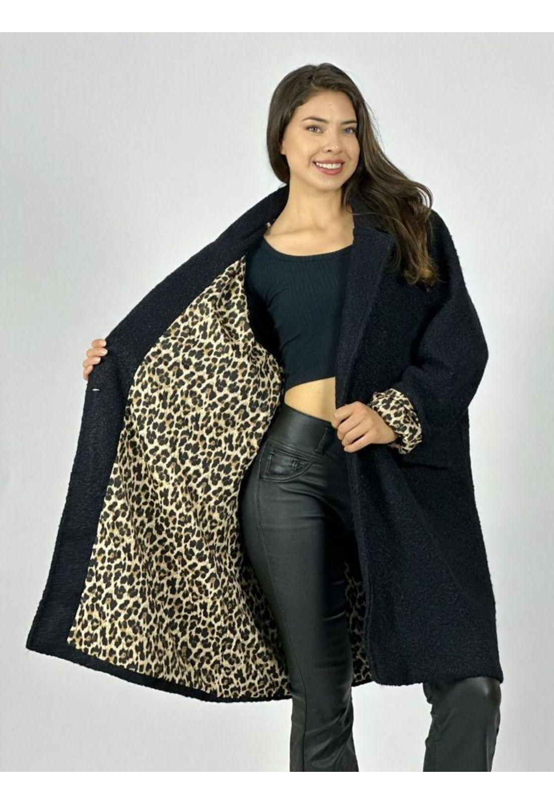 Abrigo Italiano Chiporro Forrado Print-3