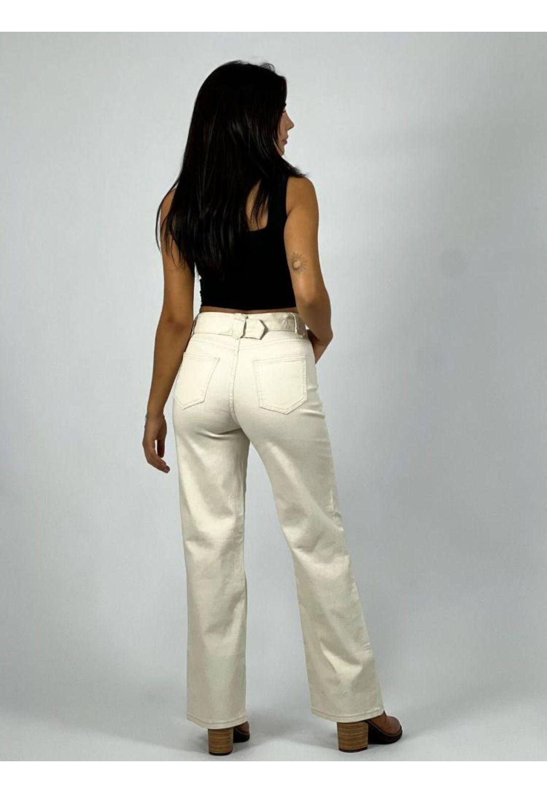 Pantalon Mezclilla Con Cinturón-2