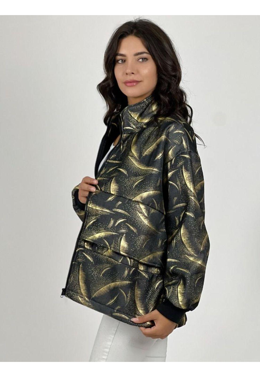 Chaqueta Con Cierre Ondas y Puntos-2