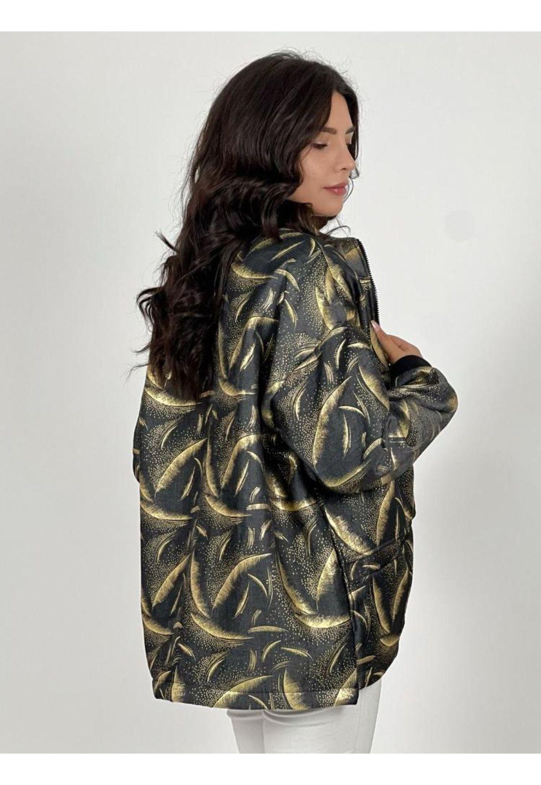 Chaqueta Con Cierre Ondas y Puntos-3