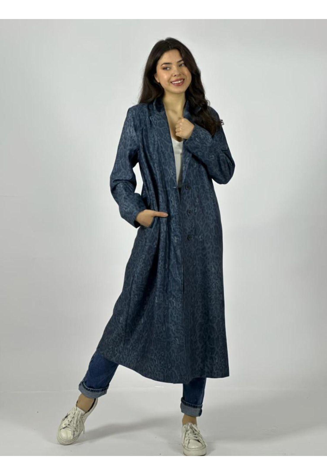 Chaqueta Gamuza Diseño Print-2