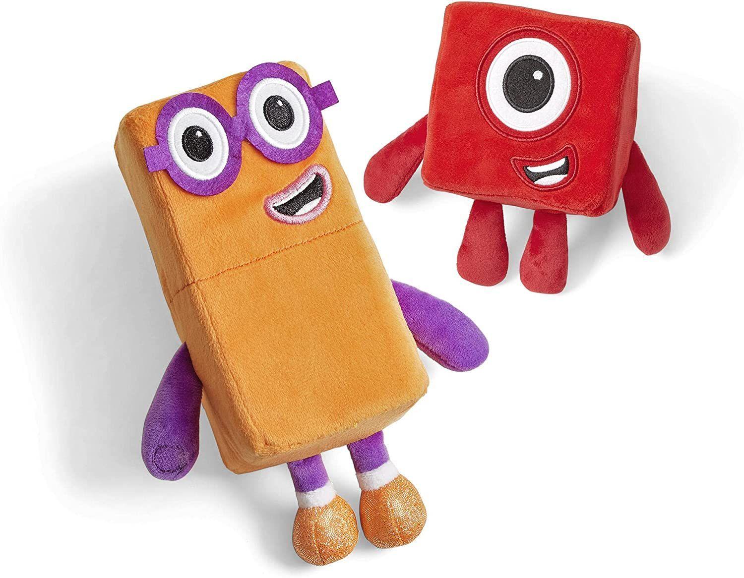 Numberblocks® Muñecos Plush Número 1 Y 2-1