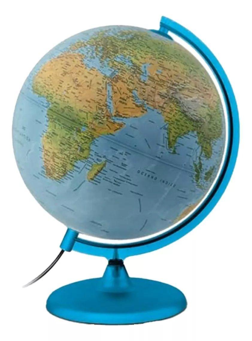 Globo Terráqueo Orión Físicopolítico 30cm Certificado Cluz-0