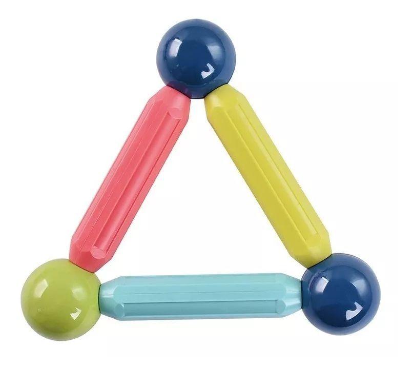 Barras Magnéticas Didácticas Con Esferas 26 Pz Adetec-3