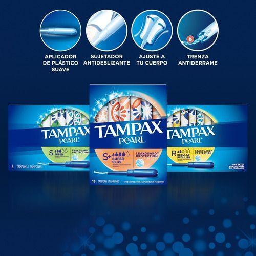 Tampones Tampax Pearl Regular 18 Unidades-0
