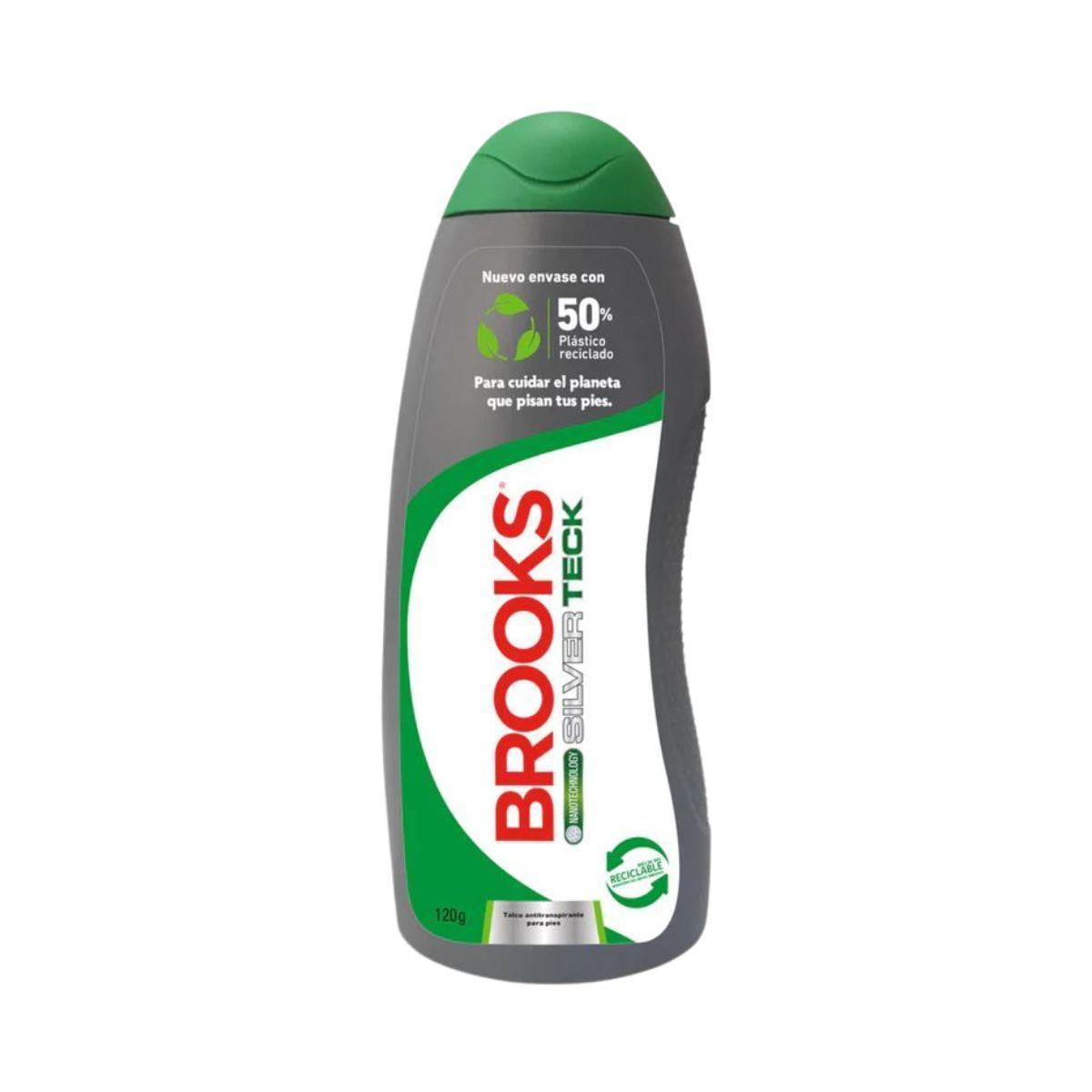 Brooks Pack Talco Para Pies Silver Teck 120g + 80g -1