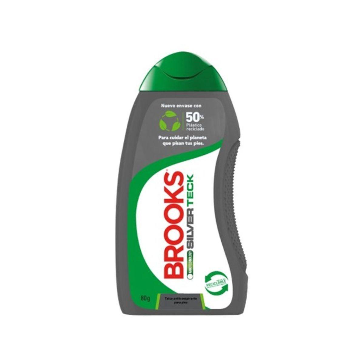 Brooks Pack Talco Para Pies Silver Teck 120g + 80g -2