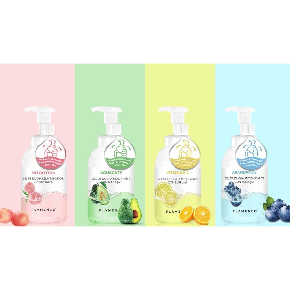 Flamenco Gel de Ducha con Burbujas 320 mL - Arandano-2
