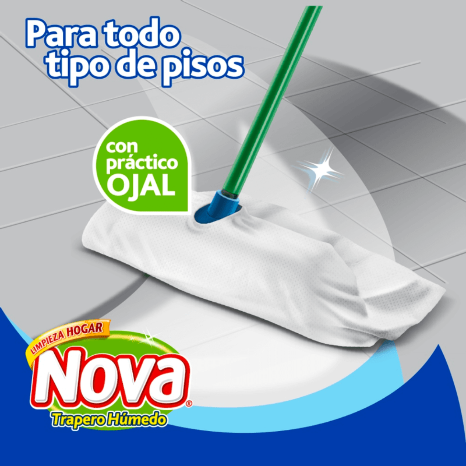 Nova Trapero Humedo Todo Tipo de Pisos 10 unidades-2