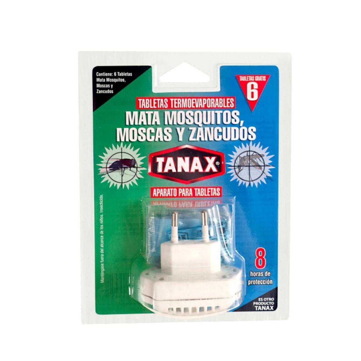 Tanax Aparato Eléctrico Mata Mosquitos Moscas Zancudos 6 Tab-0