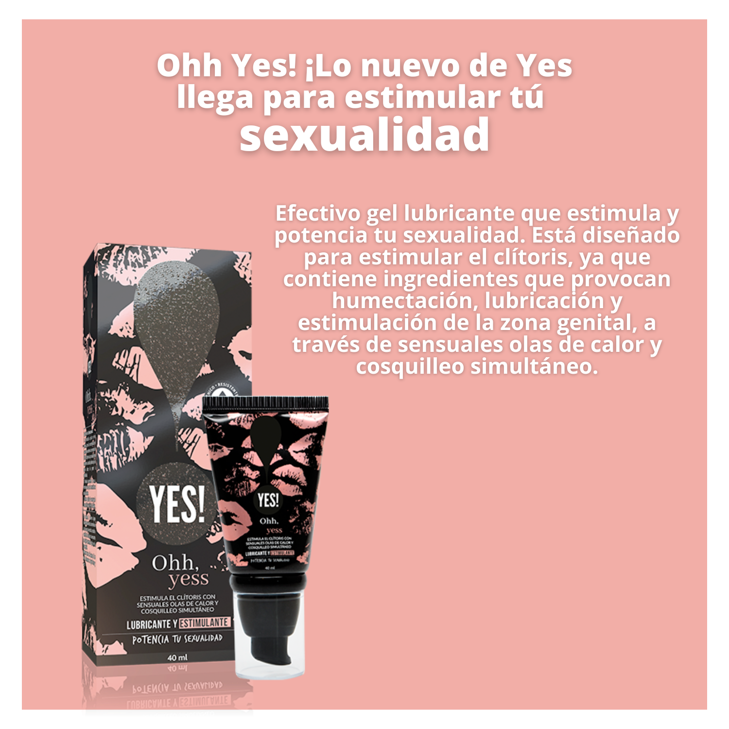 Lubricante Yes Gel Placer Natural Ohh Yess 40 mL-3