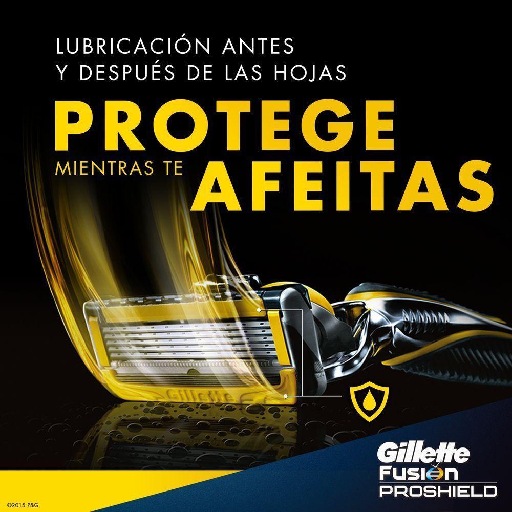 Gillette Repuestos 4 Cartuchos Afeitar Fusion 5 Proshield -2