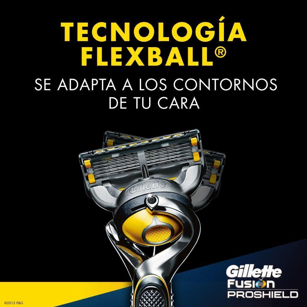 Gillette Repuestos 4 Cartuchos Afeitar Fusion 5 Proshield -3
