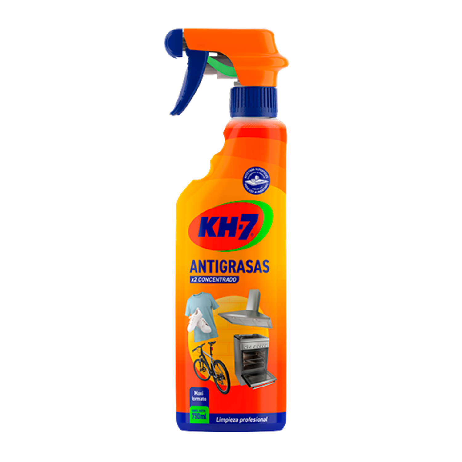 KH-7 Limpiador Antigrasa Concentrado Pulverizador 750 ml-0
