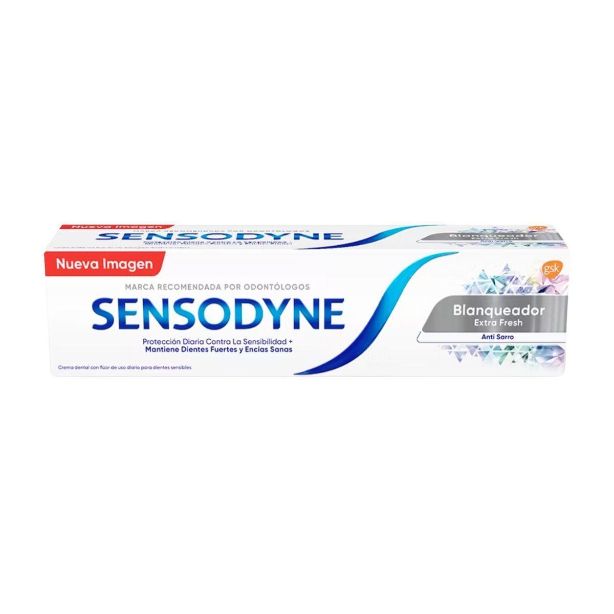 Sensodyne Pasta Dental Blanqueadora Extra Fresh Anti Sarro-0