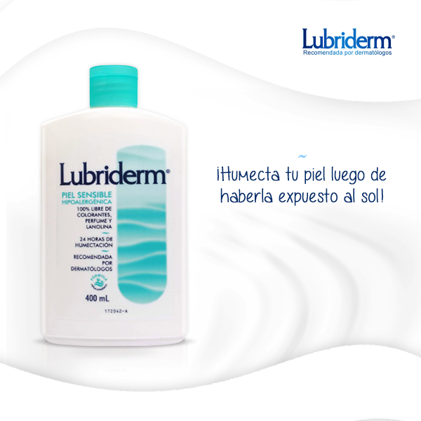Lubriderm Crema Corporal Piel Sensible 400 ml-1