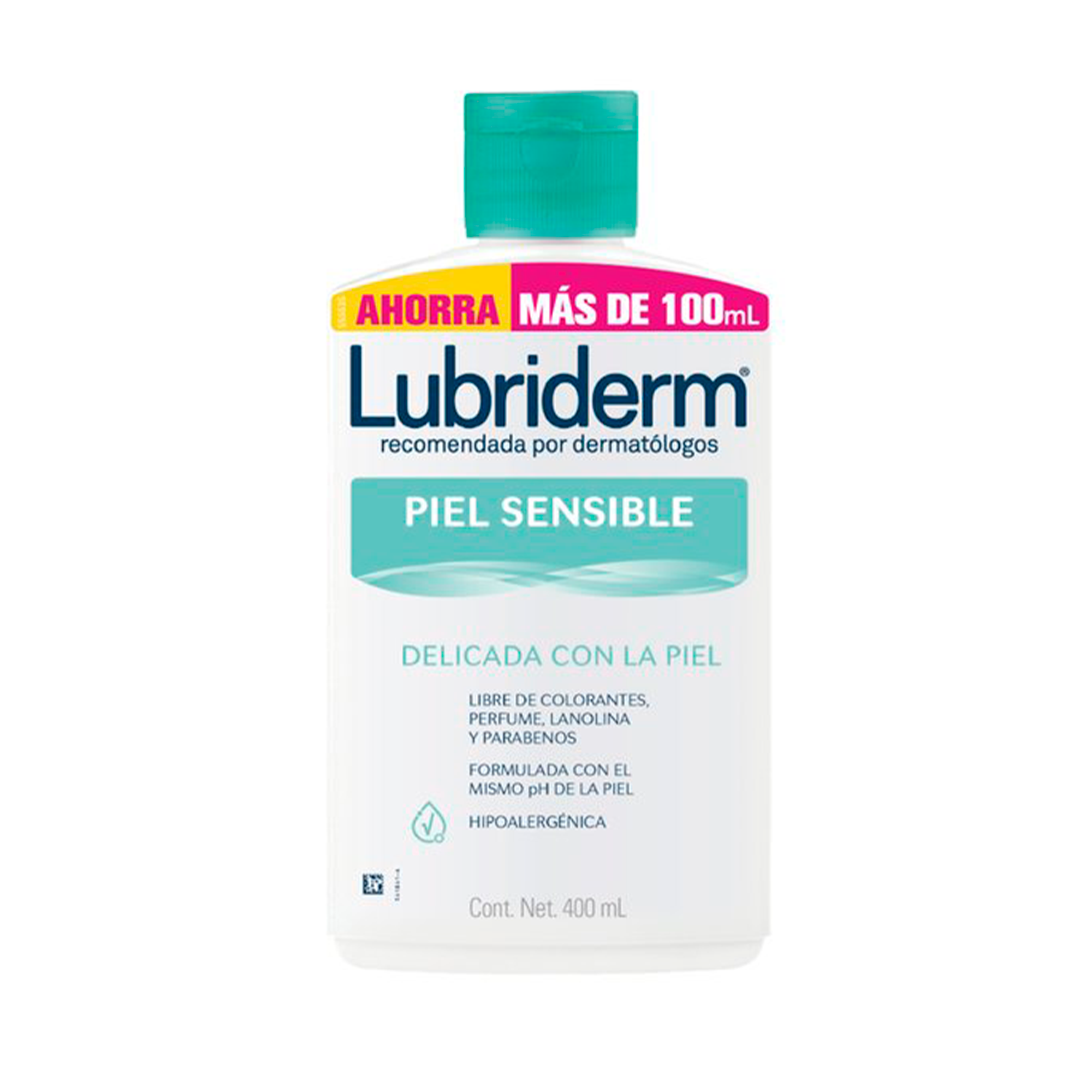 Lubriderm Crema Corporal Piel Sensible 400 ml-0