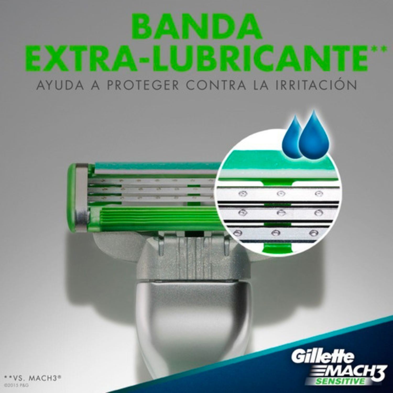 Gillette Repuestos Para Afeitar Mach 3 Sensitive 8 cartuchos-2