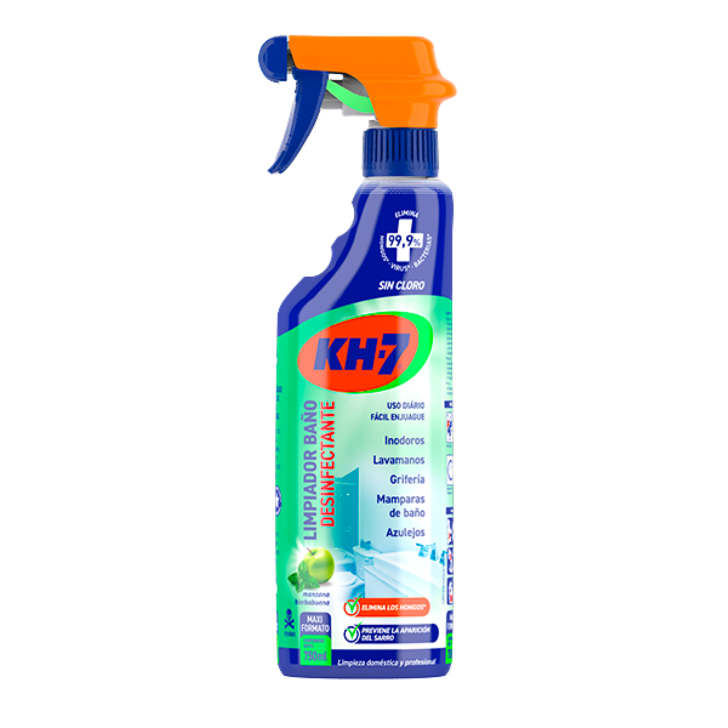 KH-7 Limpiador de Baños Desinfectante Pulverizador 750 ml-0