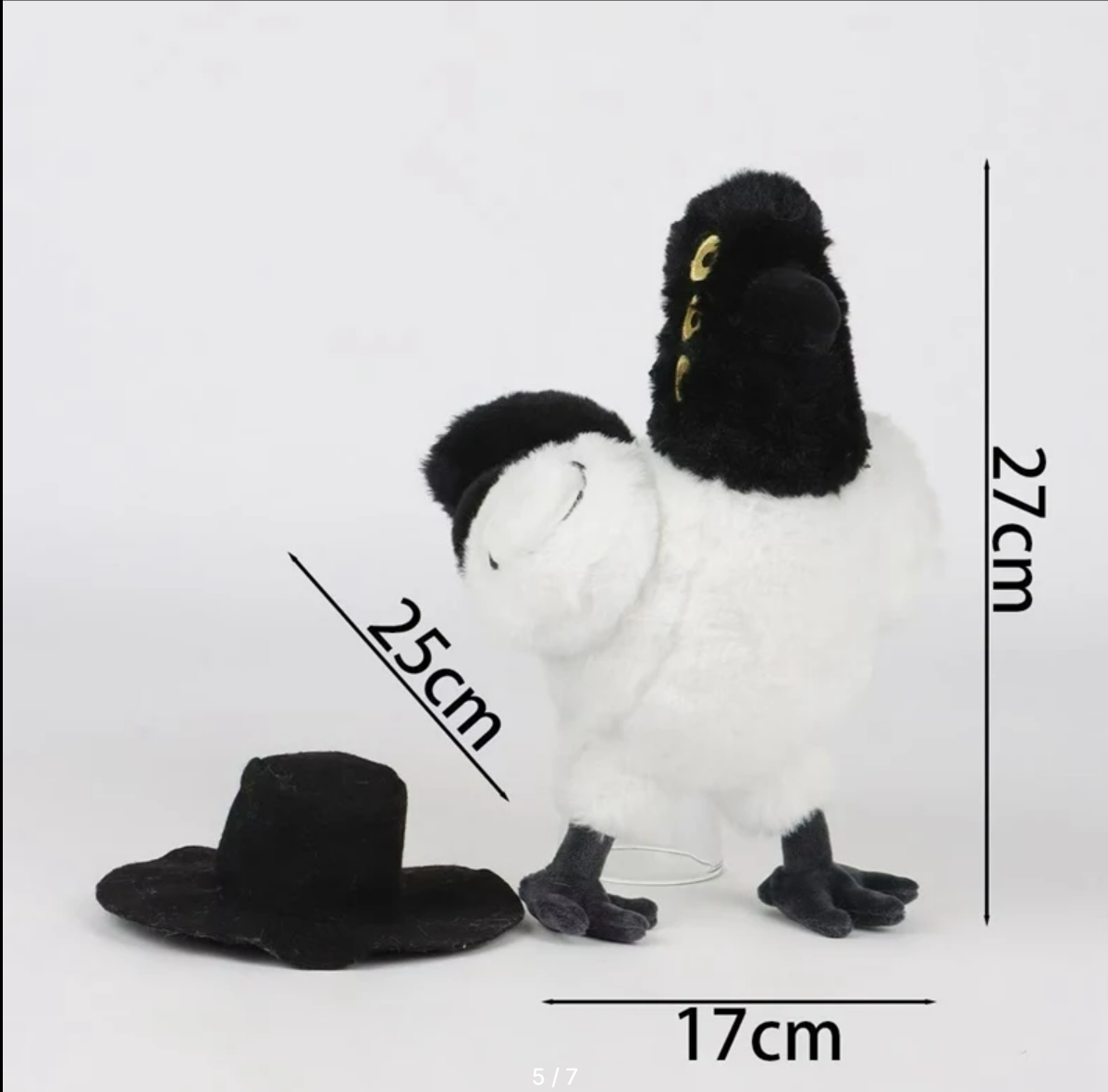 Peluche Pajaro Guerreras del KPOP Bird Derpy Demon Hunters-2