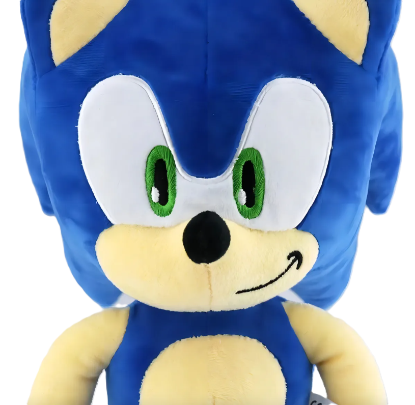 Sonic Peluche Los Personajes De 28 Cm Super Sonic-3