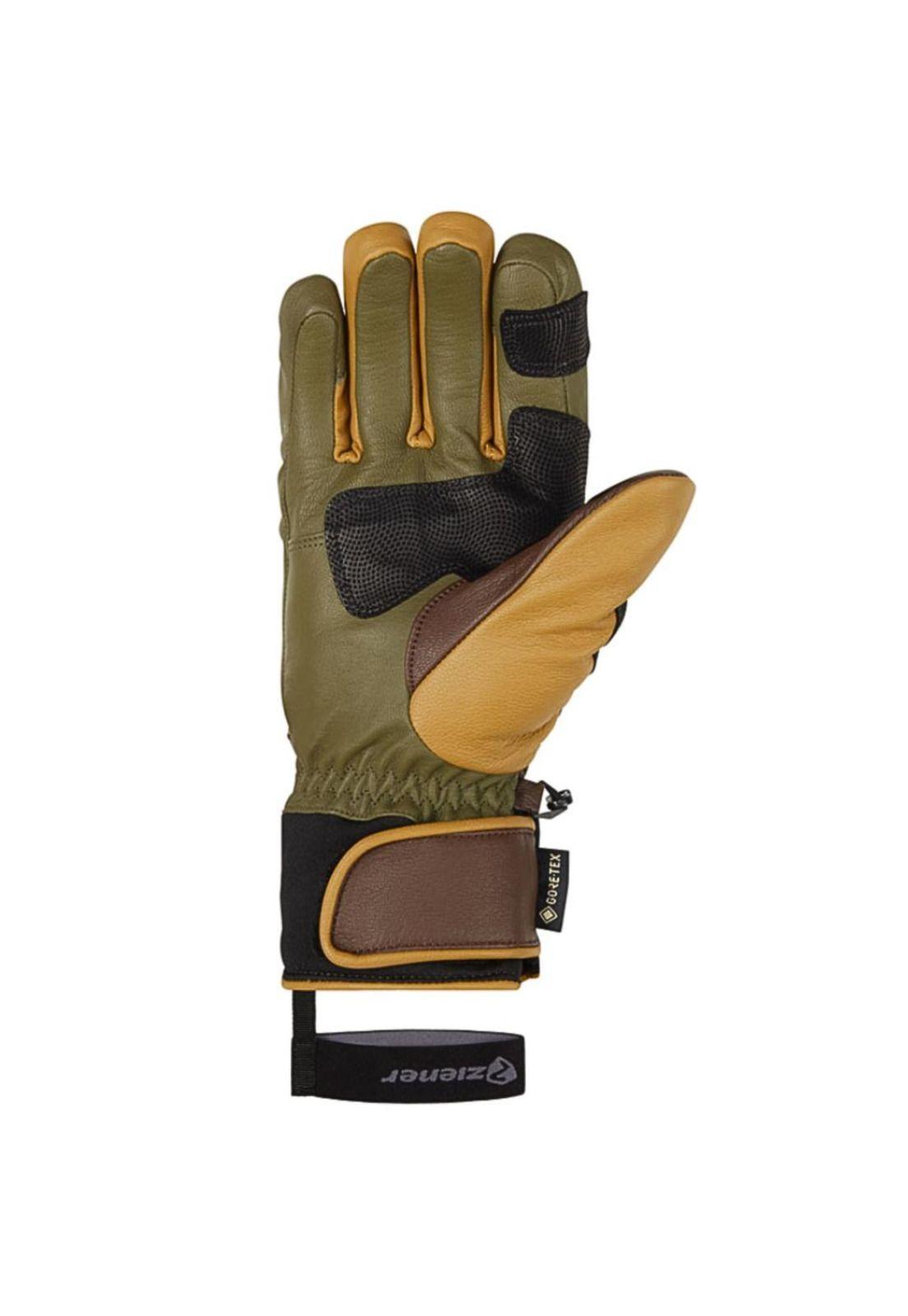 Ziener Guante Guard GTX + GORE GRIP PR Dark Brown-2