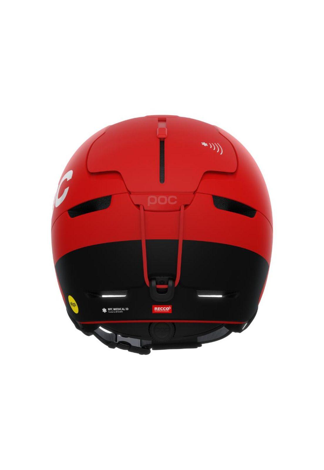 Poc Casco Obex BC MIPS Prismane Rojo Matte-3