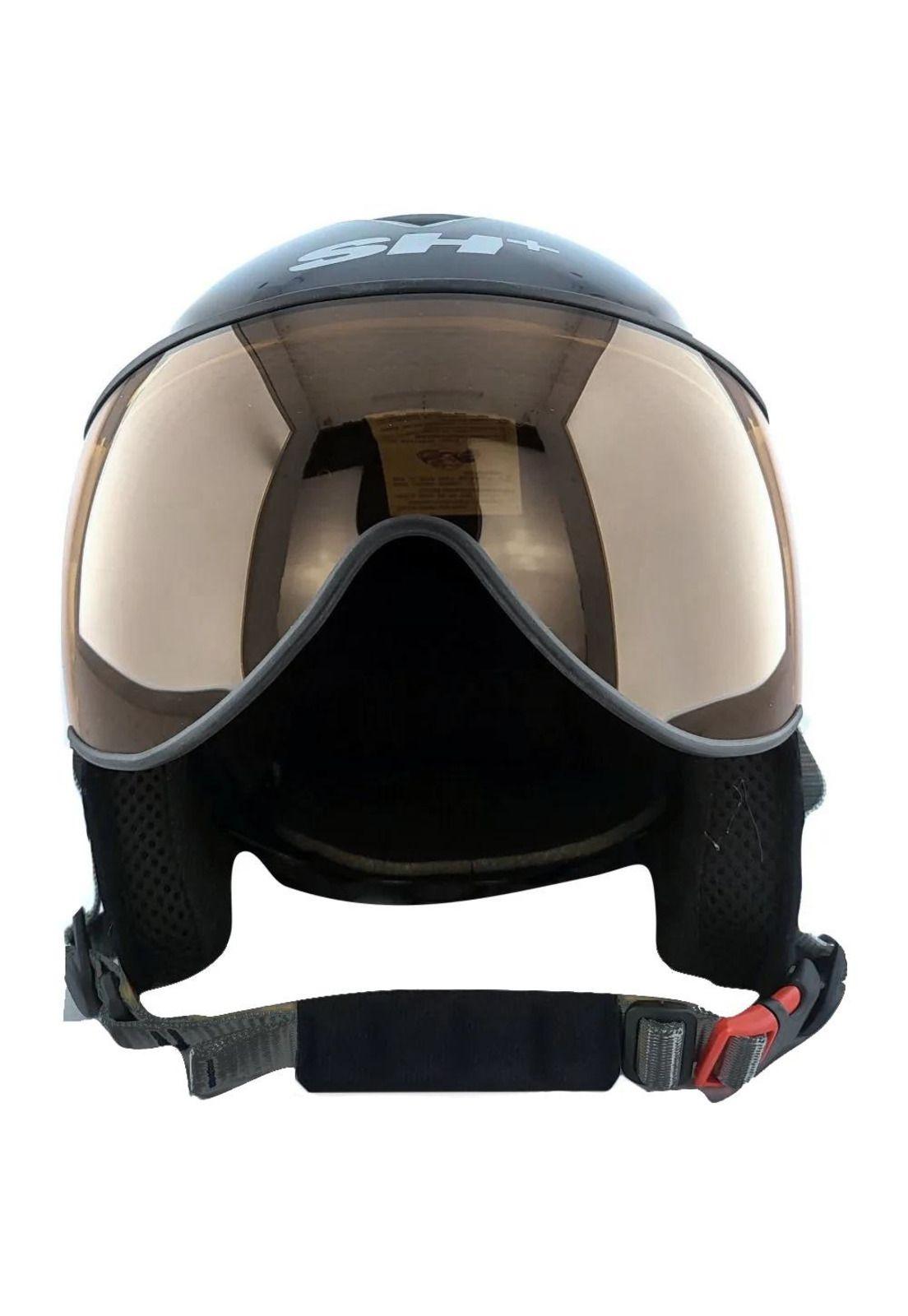SH Casco Pads Senior Visor Negro-2