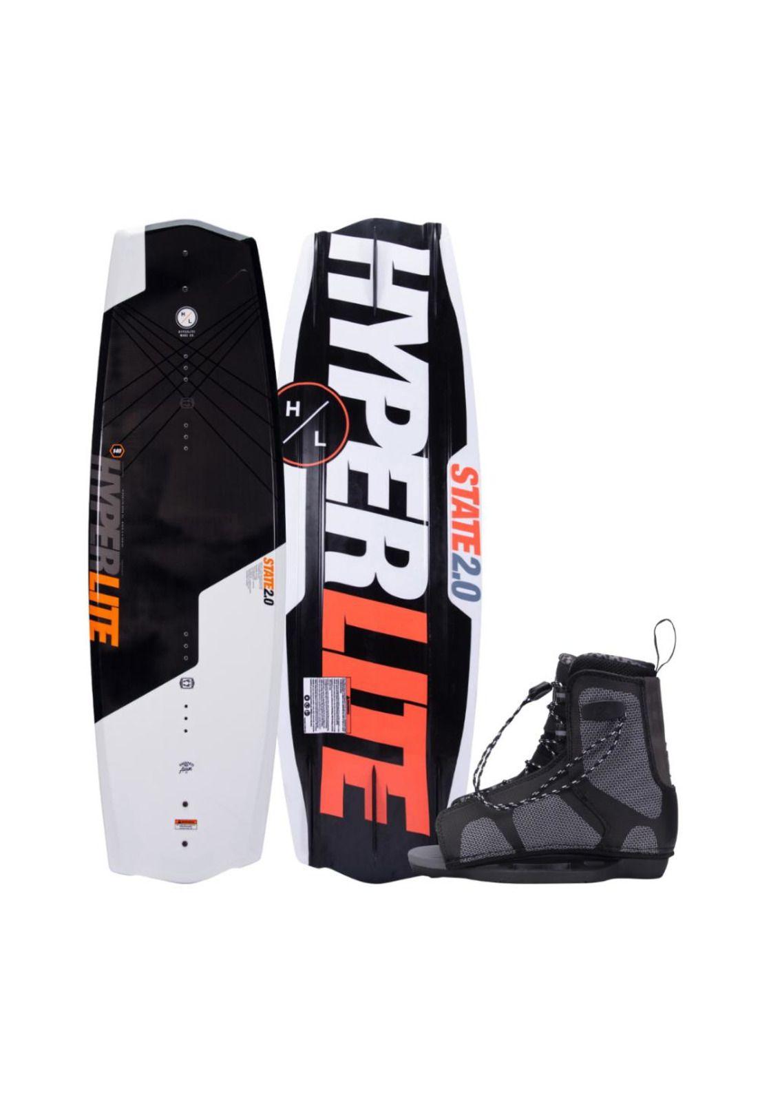 Pack Hyperlite Wakeboard State 145 Con Fijaciones Remix 7-10.5-0