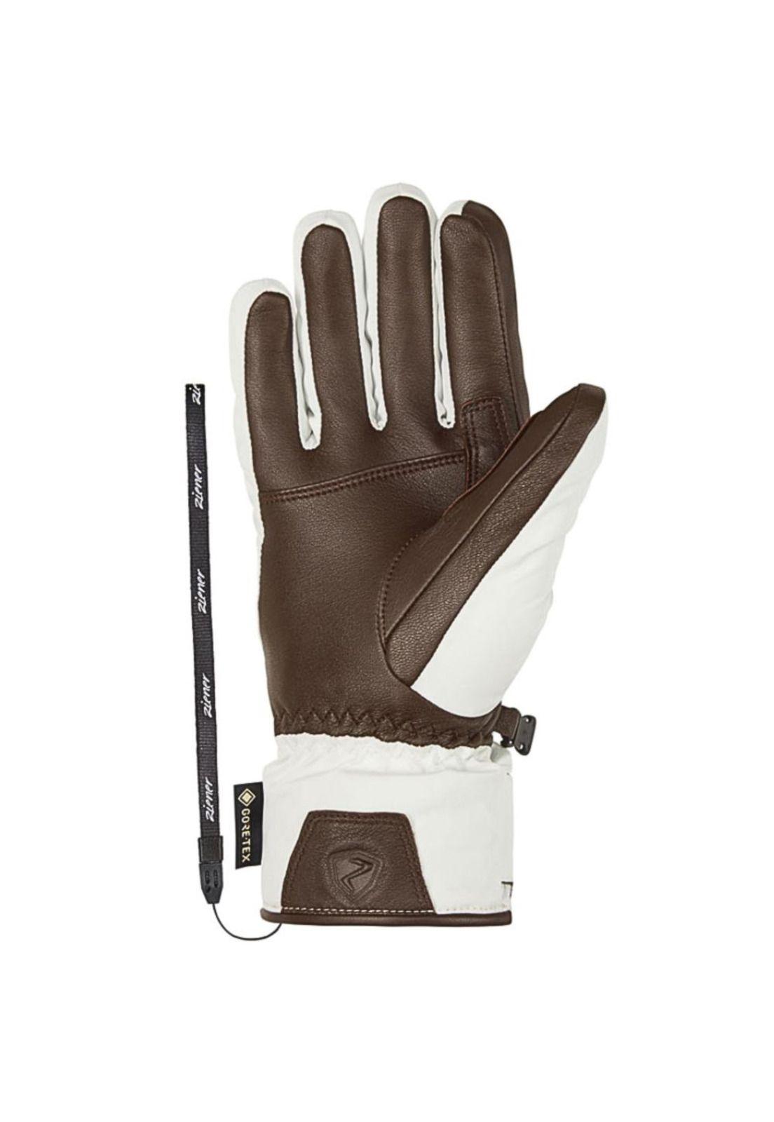 Ziener Guante Kamary GTX Aw Lady White Fog-0
