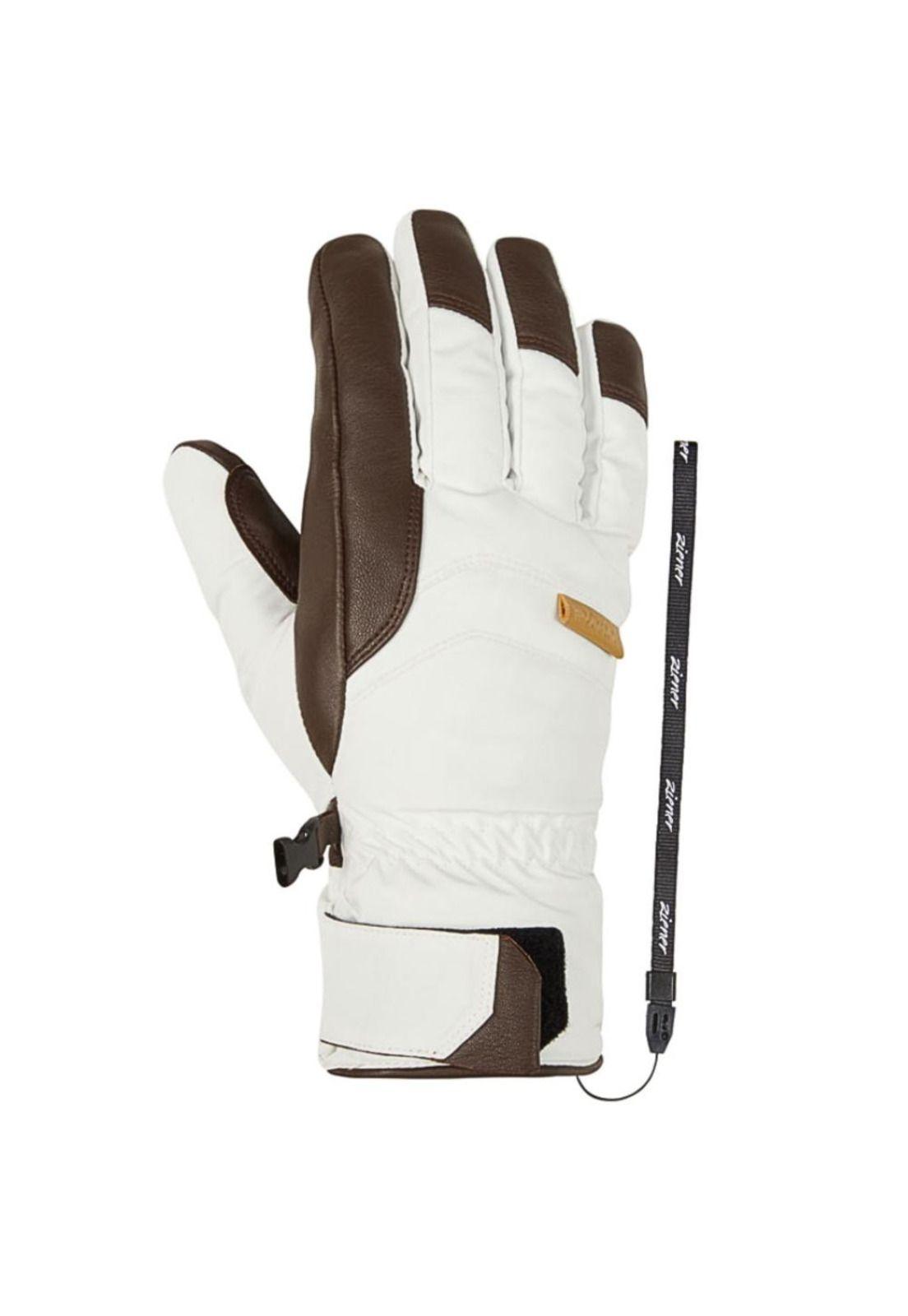 Ziener Guante Kamary GTX Aw Lady White Fog-1
