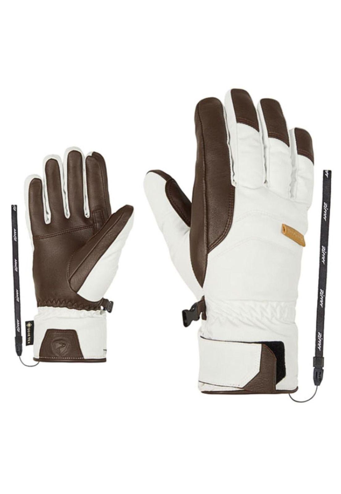 Ziener Guante Kamary GTX Aw Lady White Fog-2