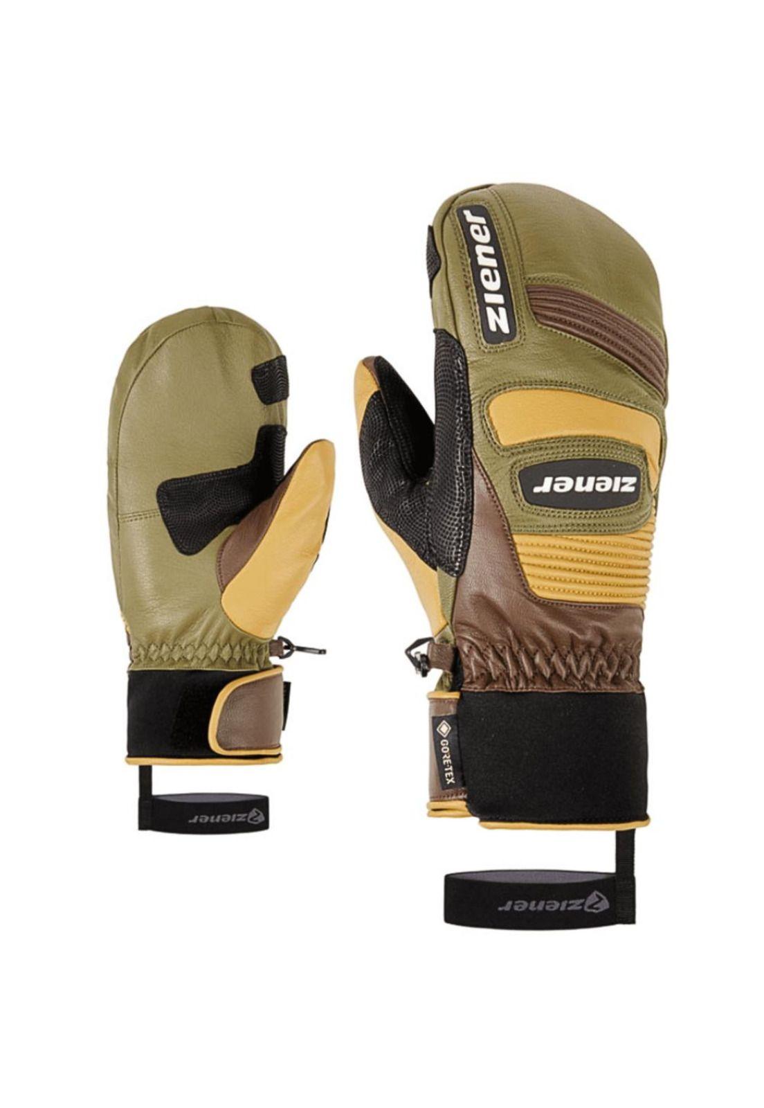 Ziener Guante Guardi GTX + GORE PLUS Warm Pr Mitón Dark Brown-2