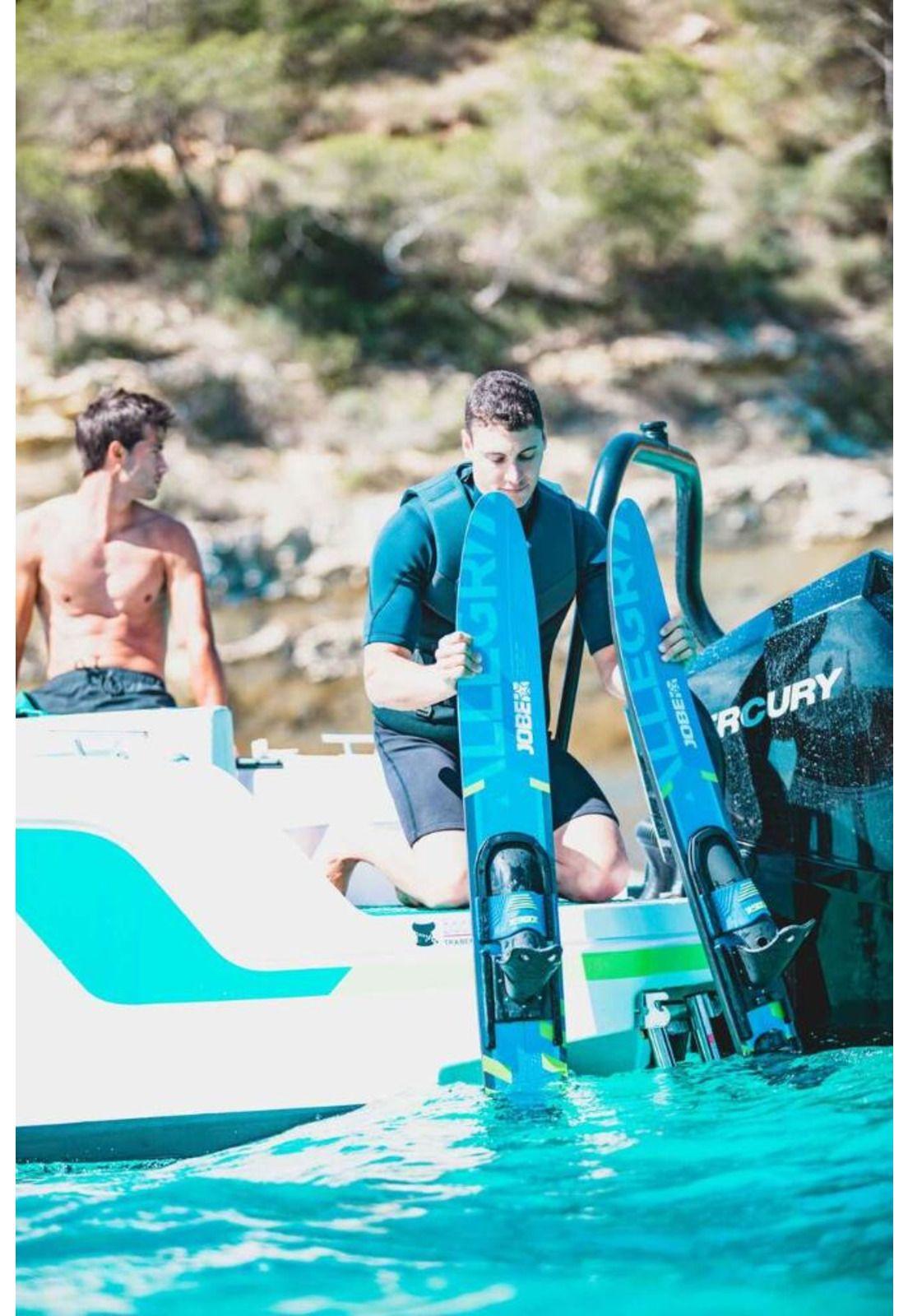 Jobe Par Ski Acuático Allegre 67" Celeste con Fijaciones-3