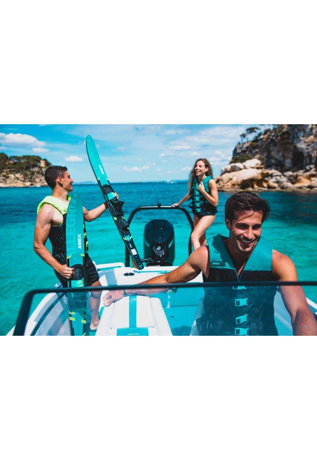 Jobe Par Ski Acuático Allegre 67" Celeste con Fijaciones-4