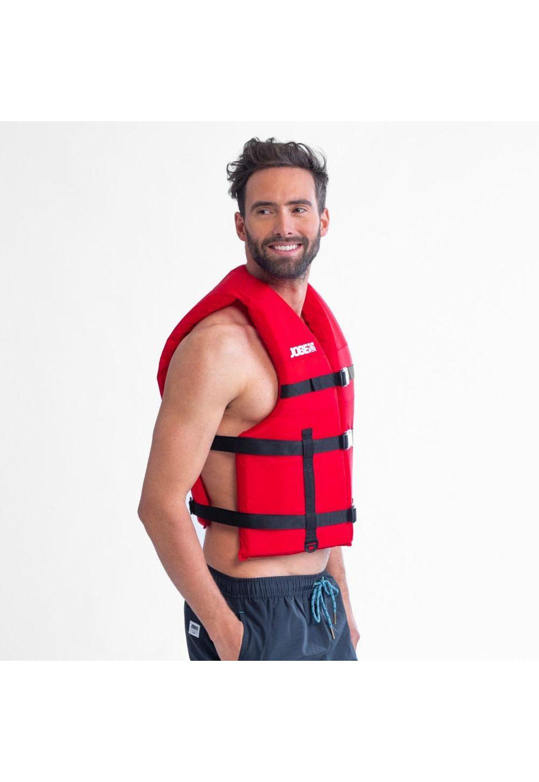 Jobe Chaleco Salvavidas Adulto Talla Universal Nylon Rojo-2