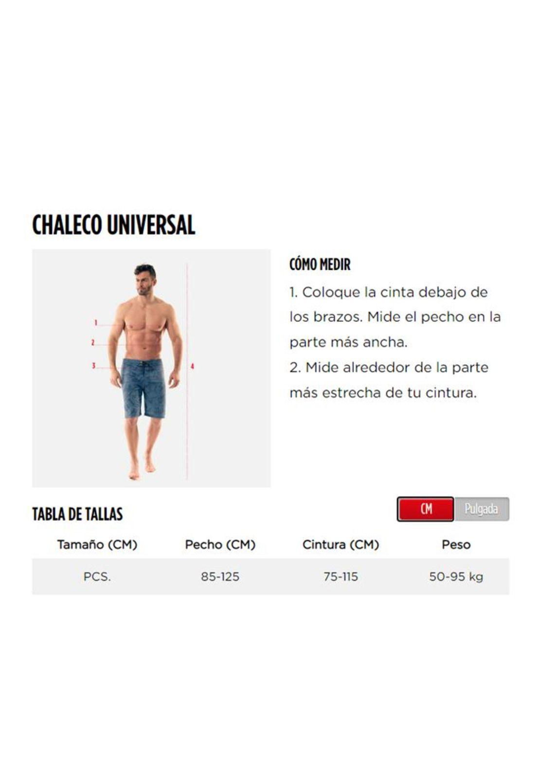 Jobe Chaleco Salvavidas Adulto Talla Universal Nylon Rojo-3