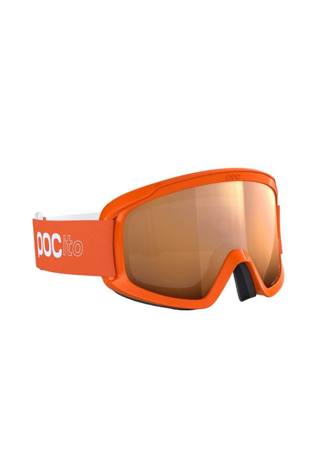 Poc Antiparras POCito Opsin Fluorescent Orange/Partly Sunny Light Orange-2
