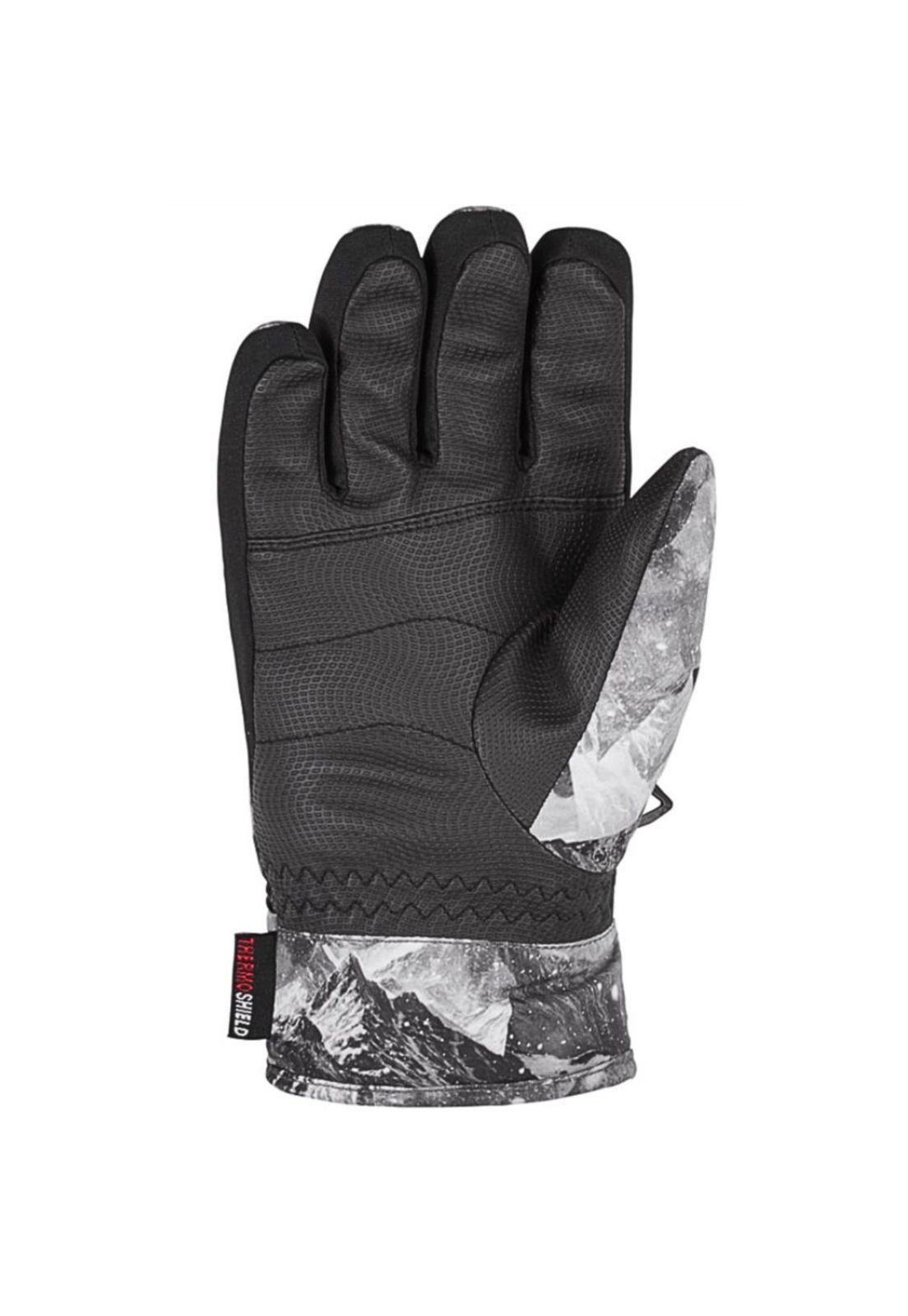 Ziener Guante Labino AS® Junior Grey Mountain Print-2