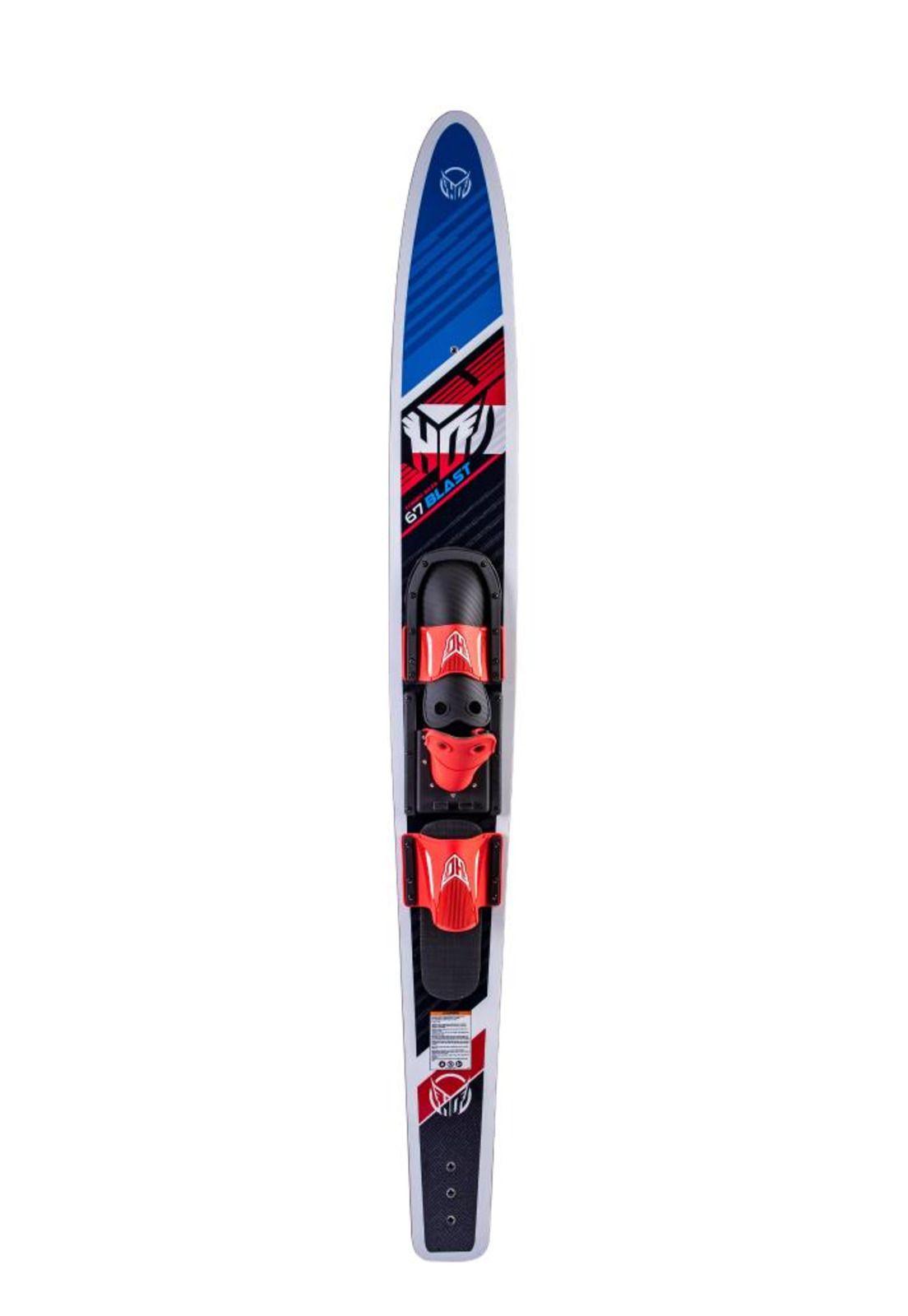 HO Par Ski Acuático Blast 59" con Fijaciones Horseshoe-3