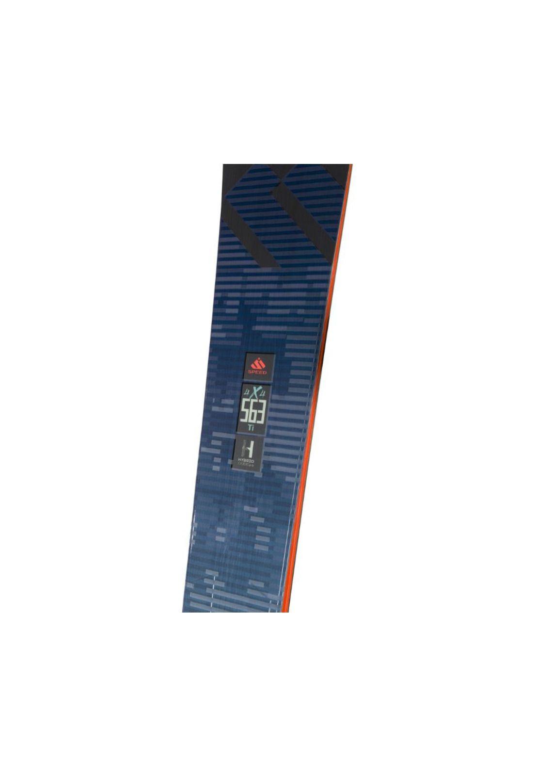 Dynastar Ski SPEED 4X4 563 TI K Con Fijaciones Look NX 12 Konect GW B90 Black Blue-4