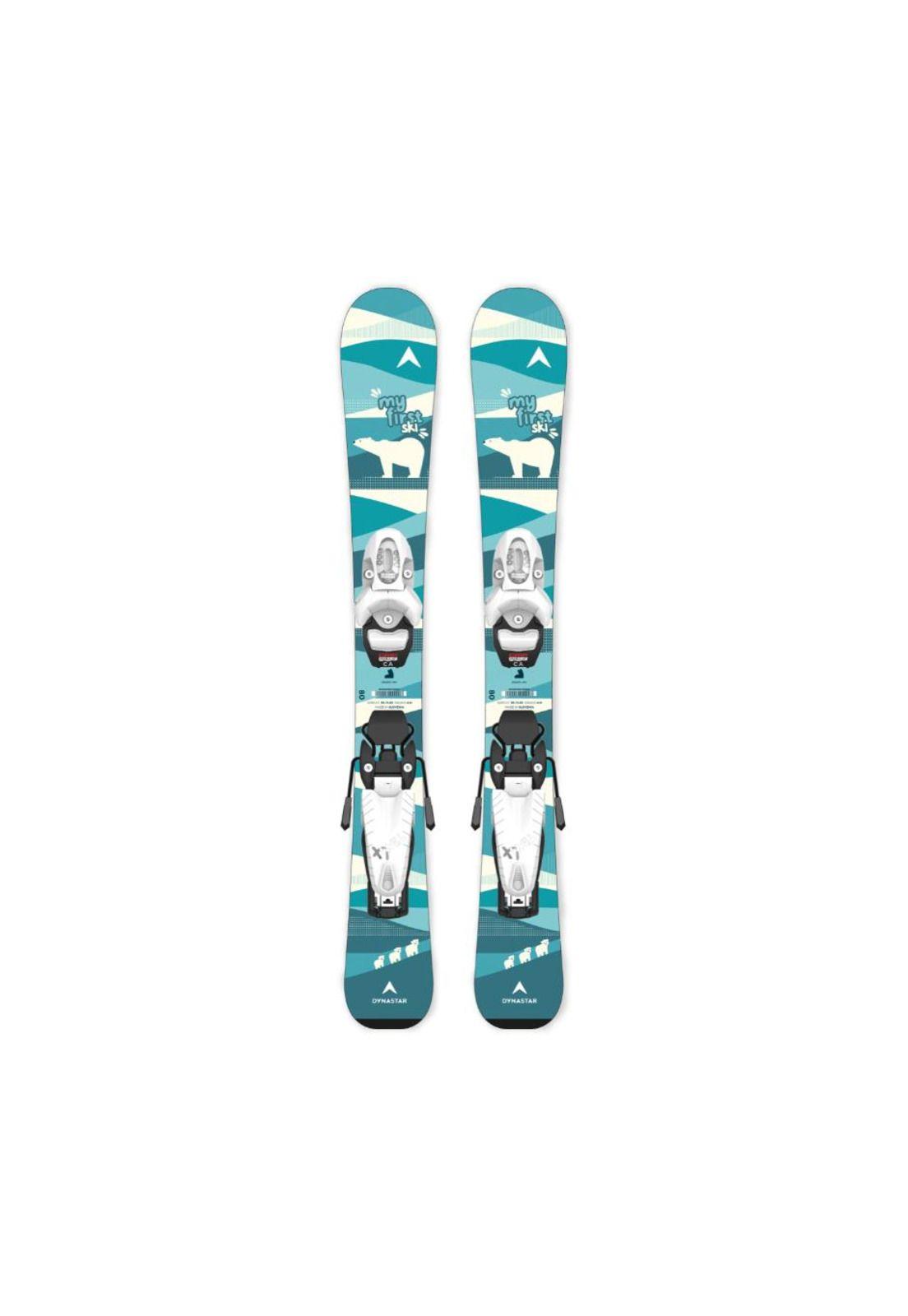 Dynastar Ski My First Ski Con Fijaciones Look Team0 4 GW B76 White-0