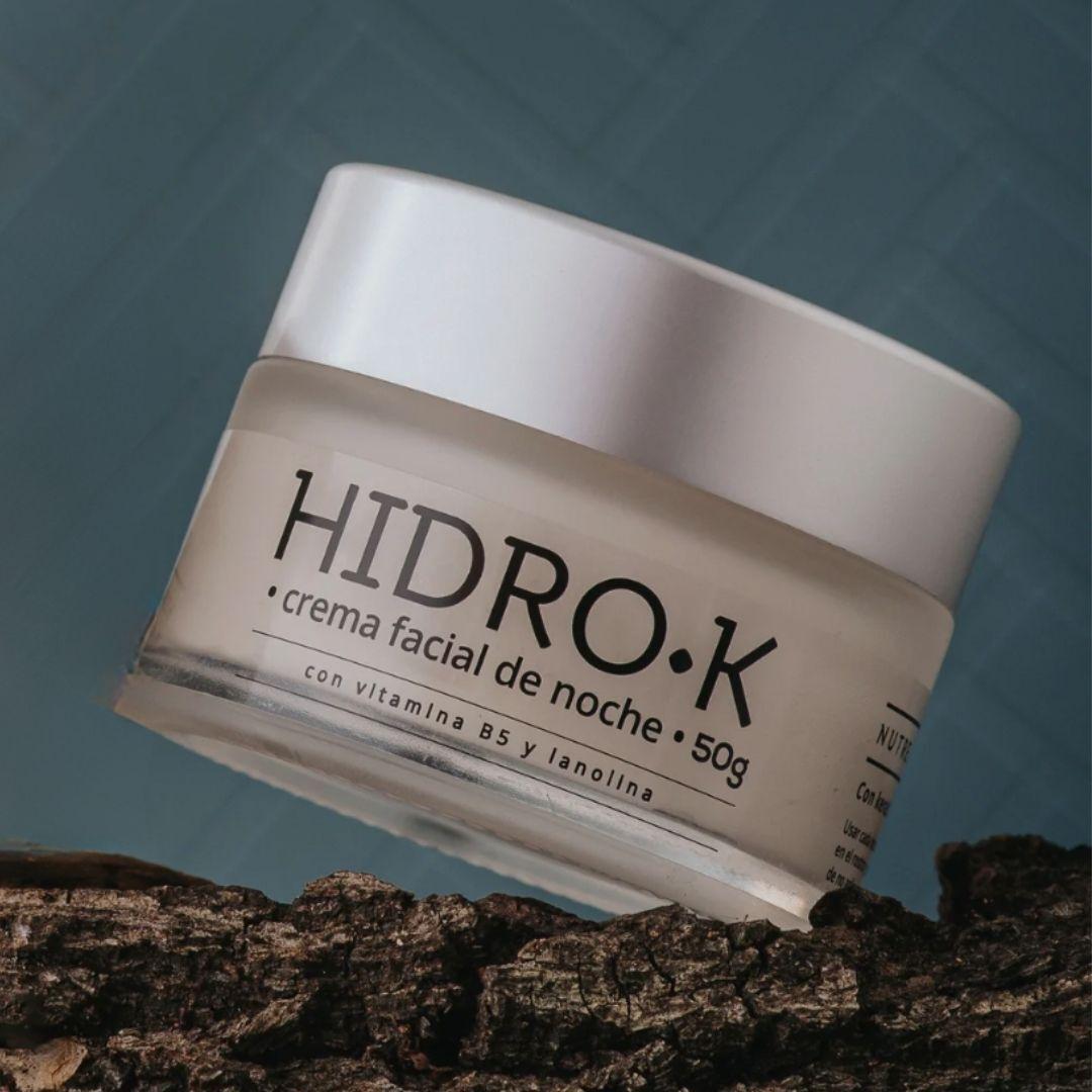 Crema nutritiva de noche para rostro con Keratina de lana-4